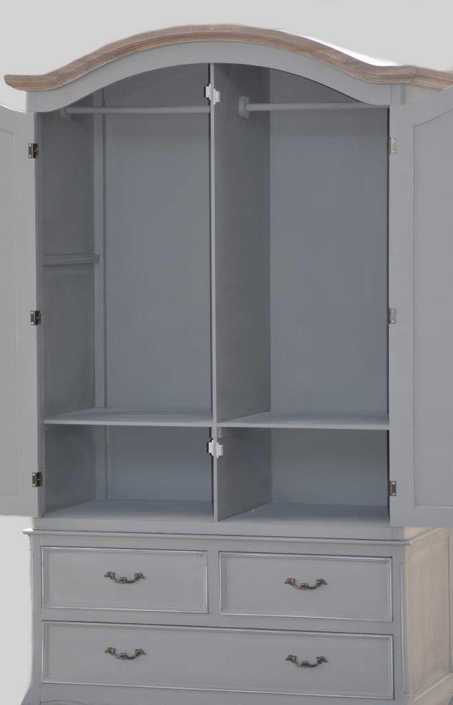 Dulap in Stil Provence cu Picioare Sculptate Livin Hill