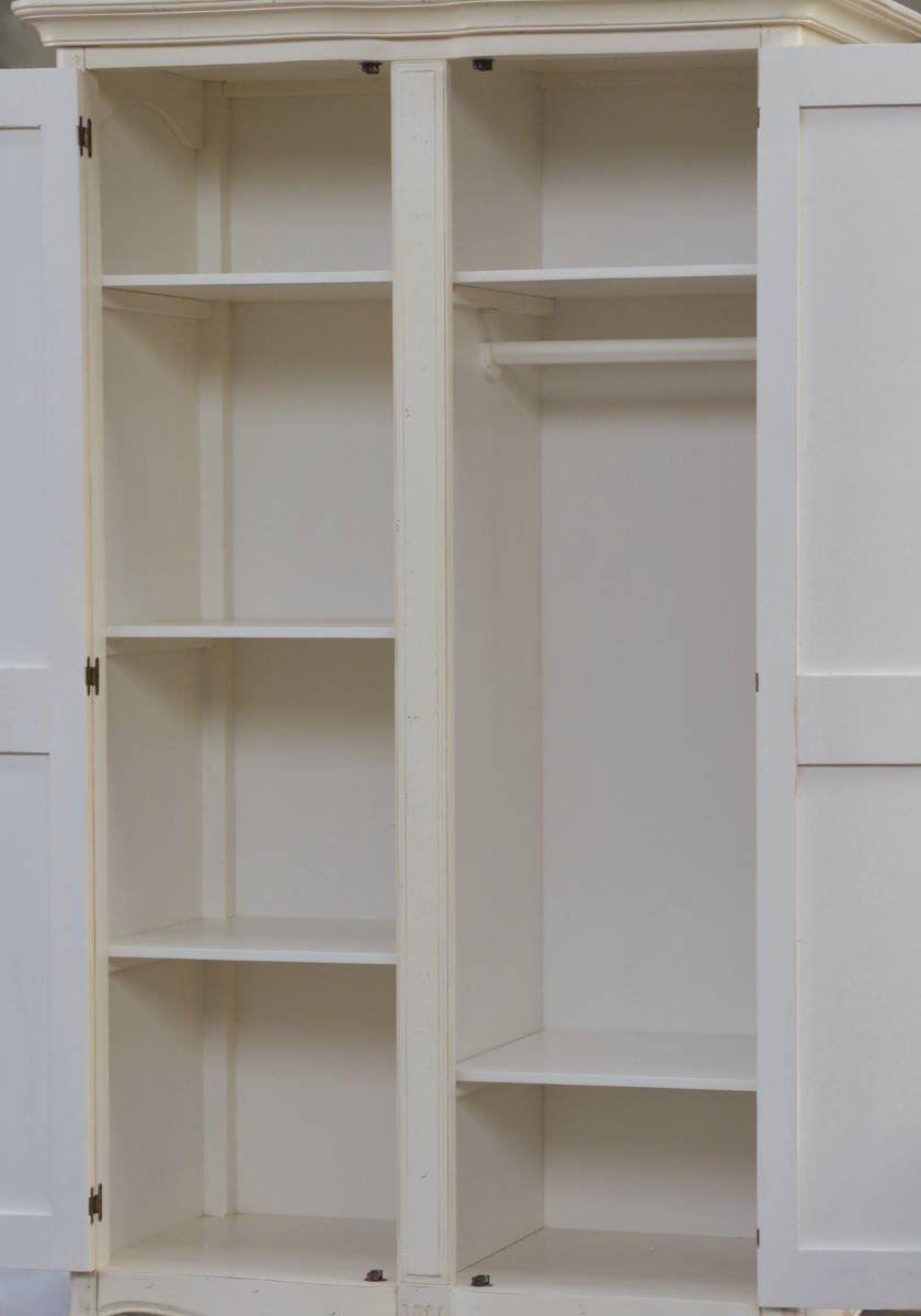 Dulap Provence cu Picioare Sculptate si Manere Bronz Livin Hill