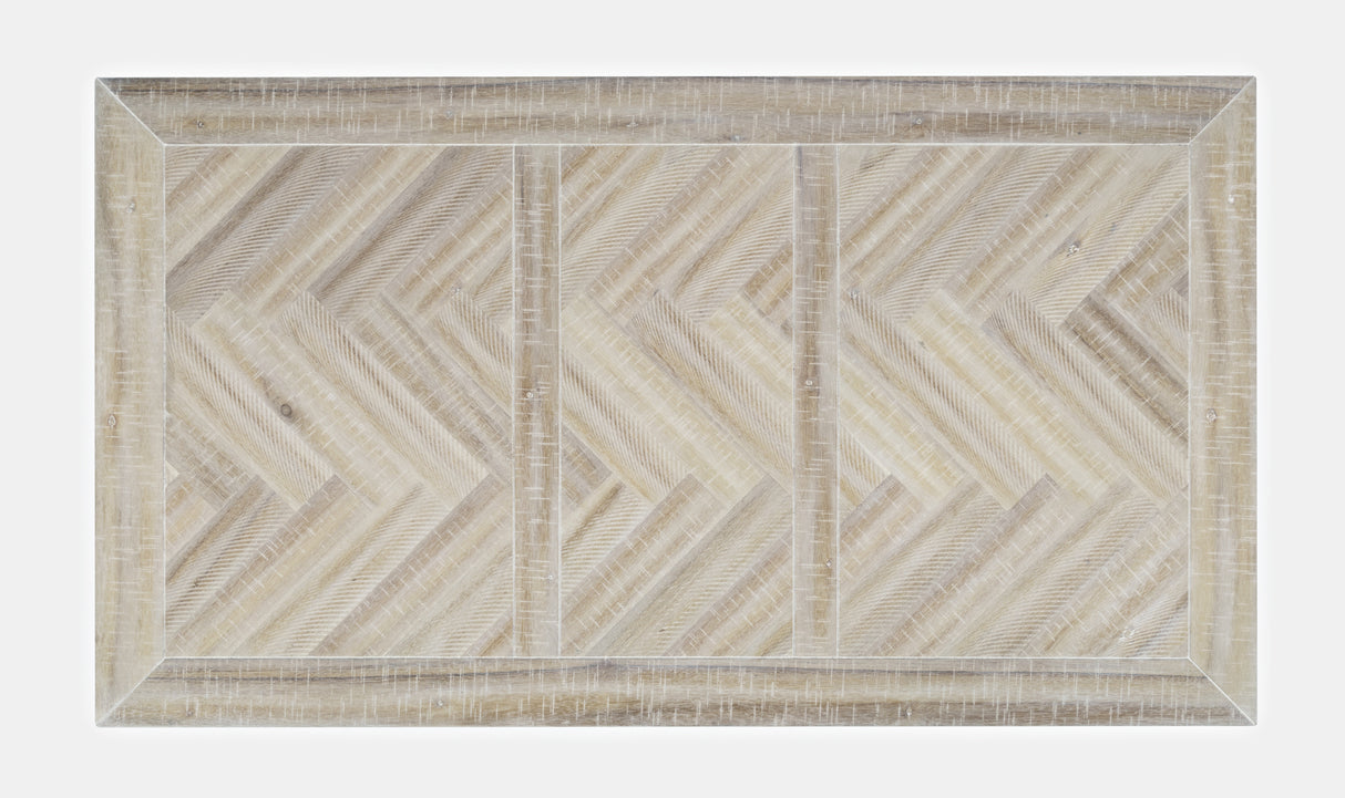 Masa de Cafea Stejar Clasic cu Suport Metalic Livin Hill