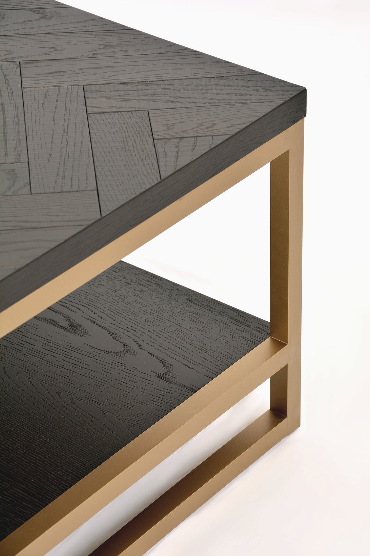 Masa de Cafea din Stejar cu Suport Metalic Livin Hill