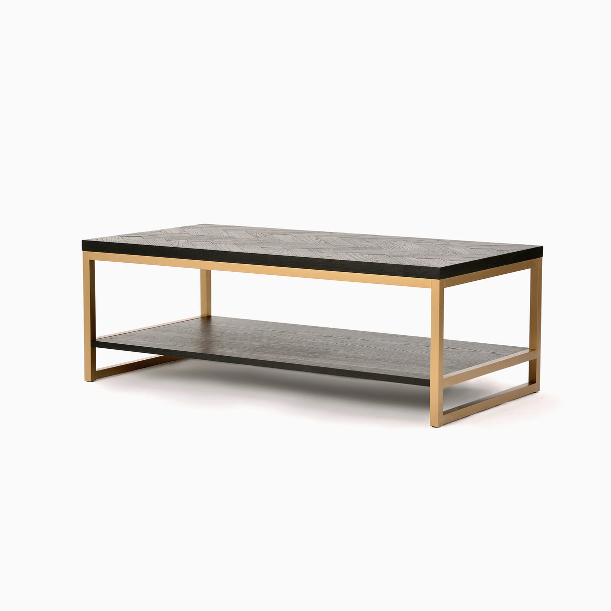 Masa de Cafea din Stejar cu Suport Metalic Livin Hill