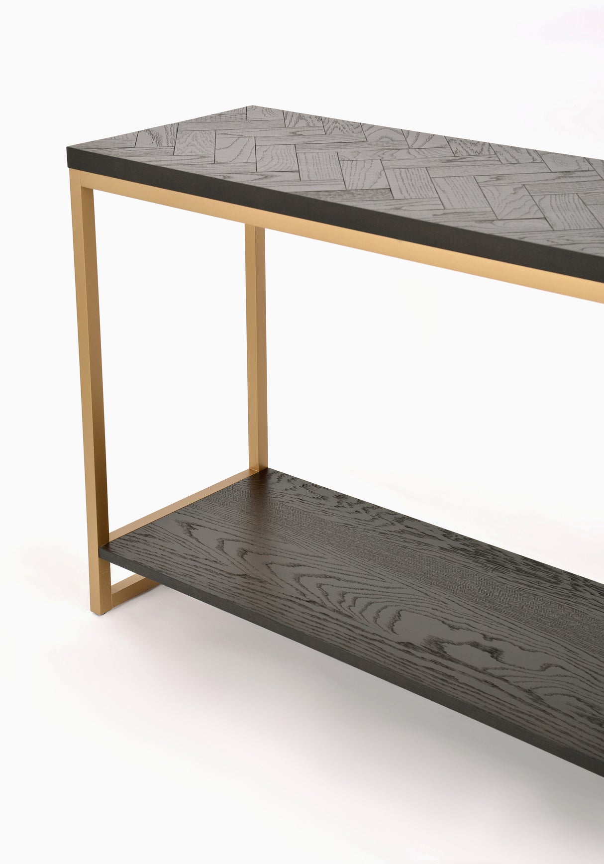 Consola din lemn de Fag cu Suport Metalic Livin Hill