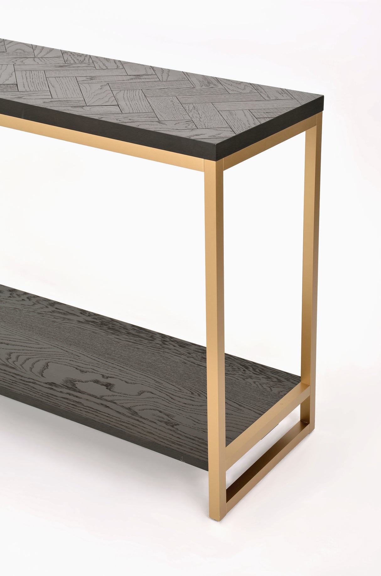 Consola din lemn de Fag cu Suport Metalic Livin Hill