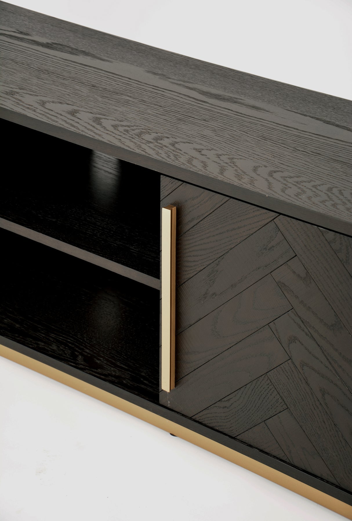 Comoda TV din Lemn de Fag cu Design Retro si Glamour Livin Hill