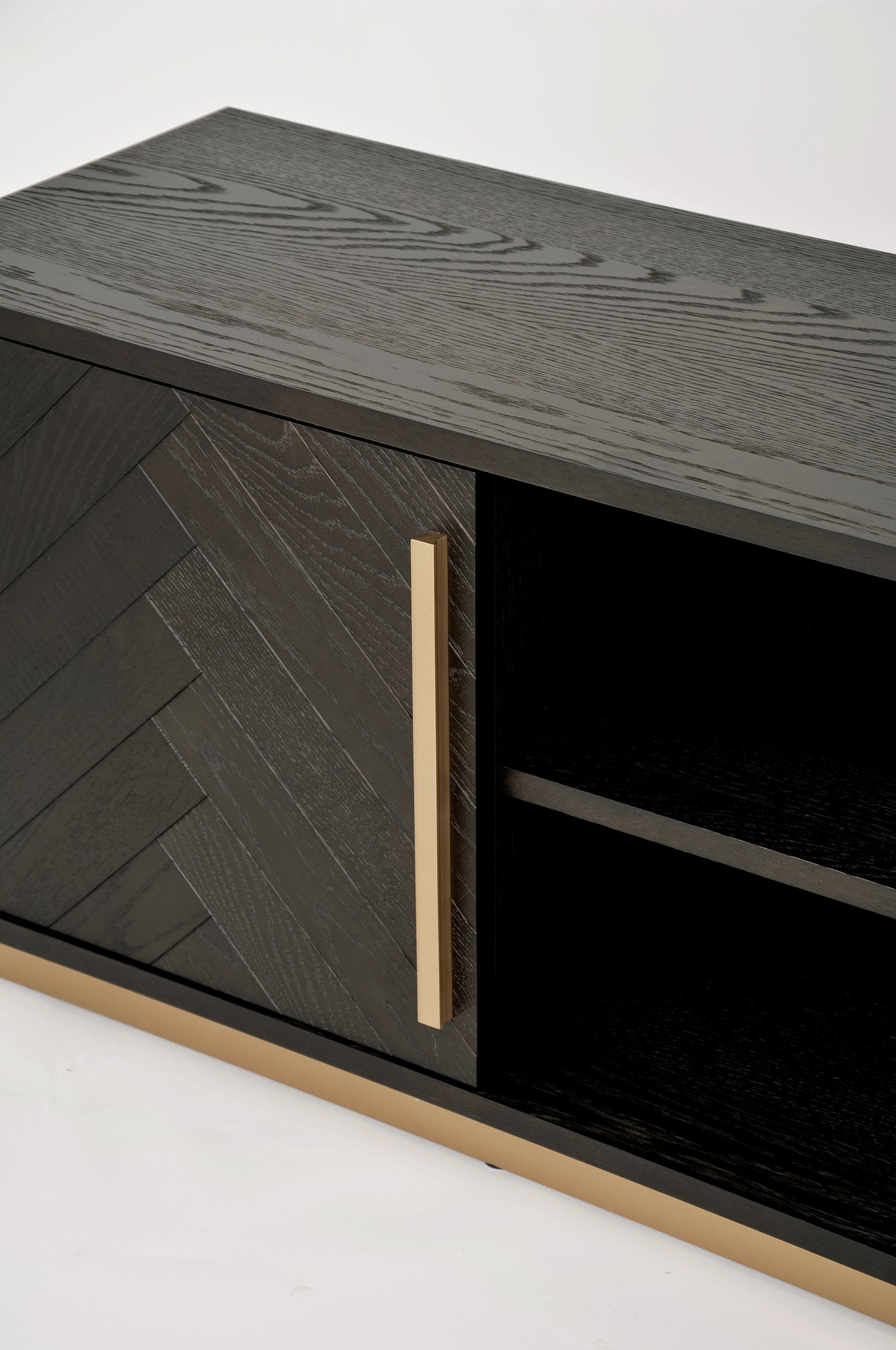 Comoda TV din Lemn de Fag cu Design Retro si Glamour Livin Hill