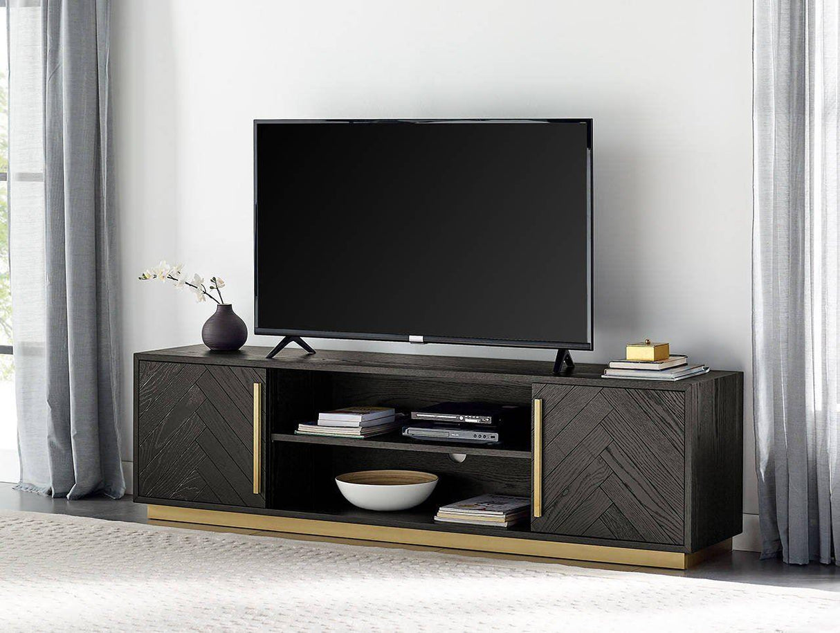 Comoda TV din Lemn de Fag cu Design Retro si Glamour Livin Hill