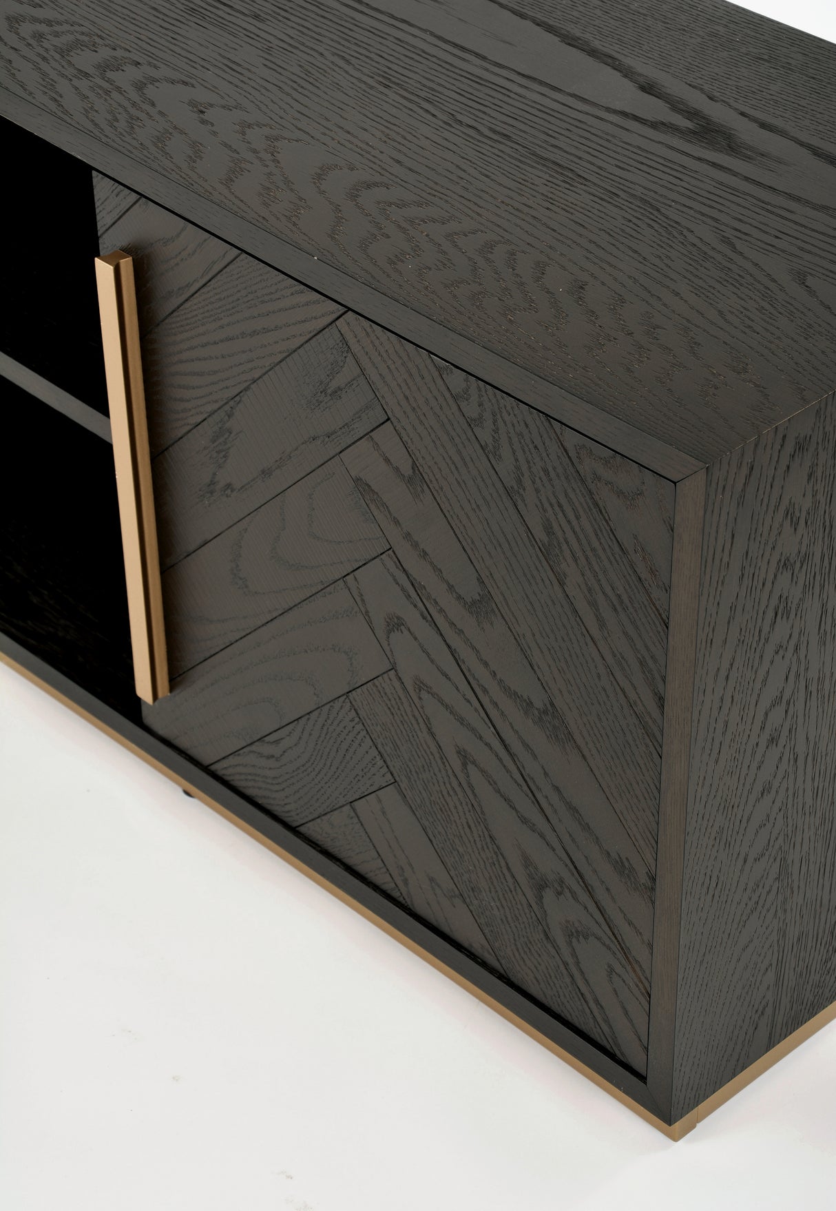 Comoda TV din Lemn de Fag cu Design Retro si Glamour Livin Hill