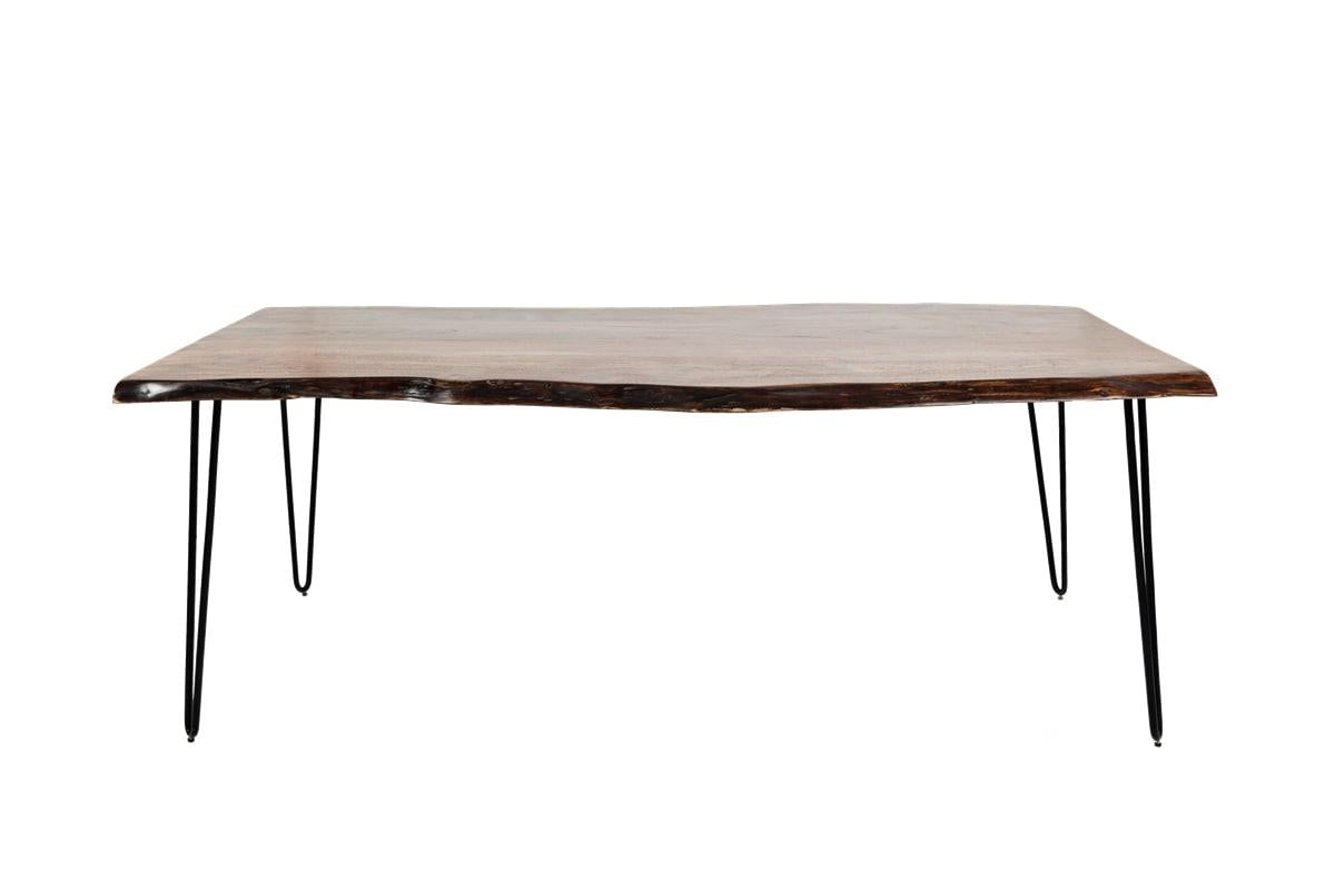 Masa de Dining industriala din Acacia cu Picioare Hairpin Livin Hill