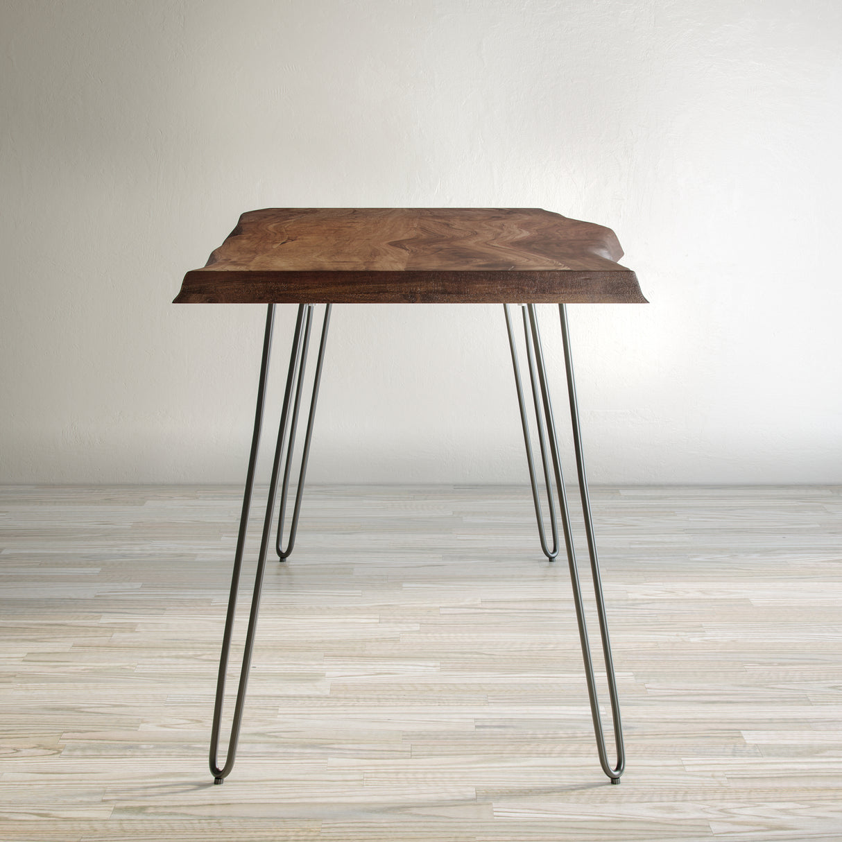 Masa de Dining industriala din Acacia cu Picioare Hairpin Livin Hill