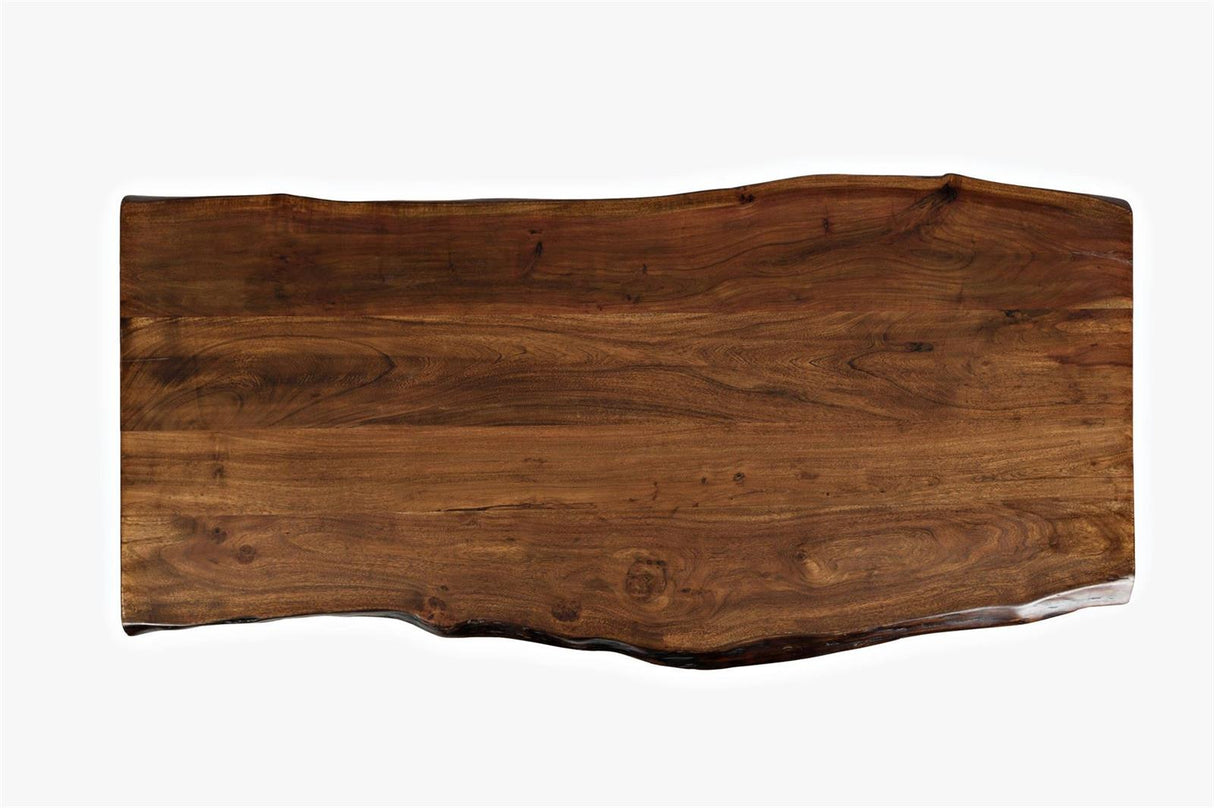 Masa de Dining industriala din Acacia cu Picioare Hairpin Livin Hill