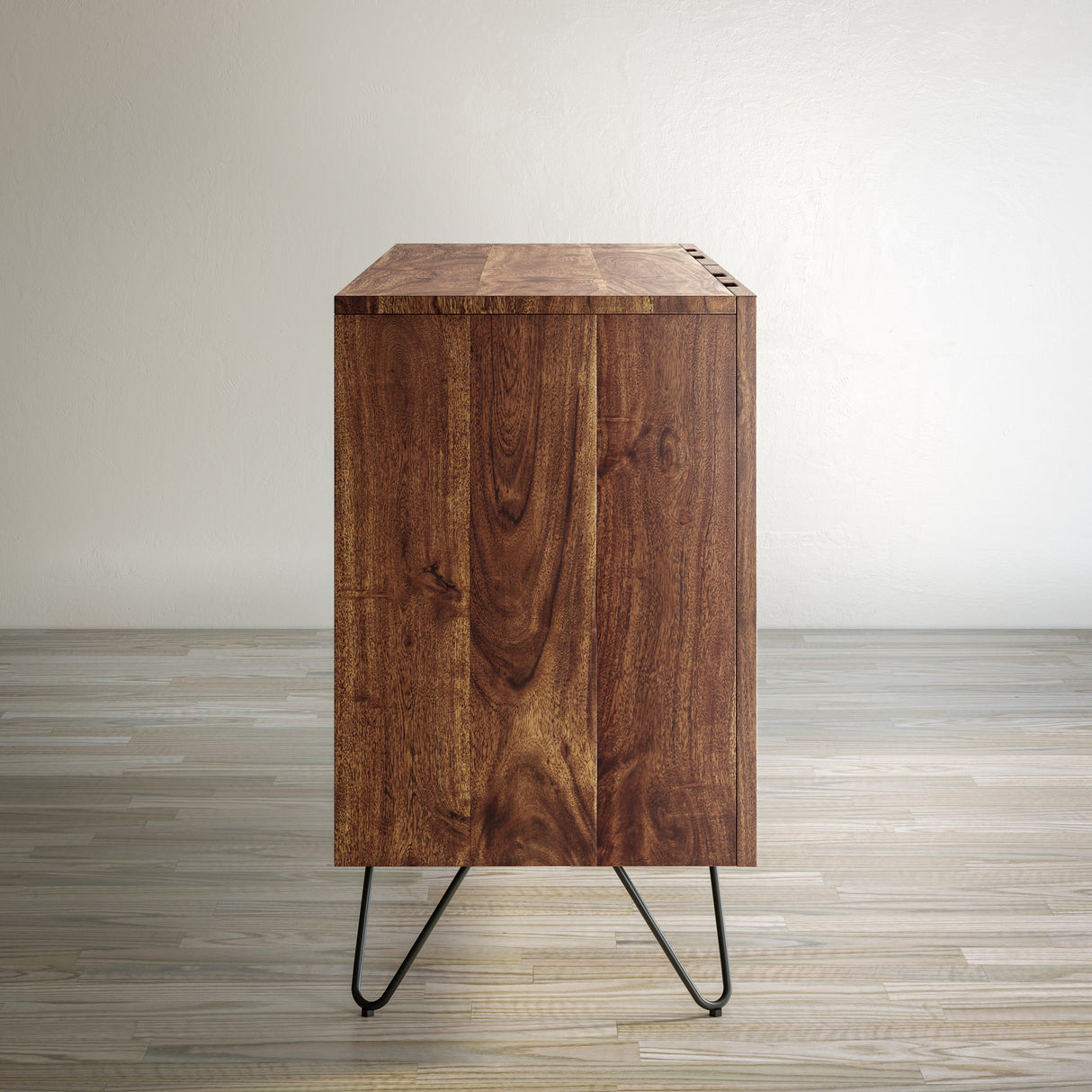 Comoda din Lemn de Acacia cu Picioare Hairpin Livin Hill
