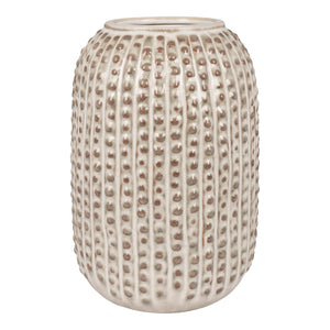 Vaza ceramica maro model rotund Ø13x20 cm House Nordic