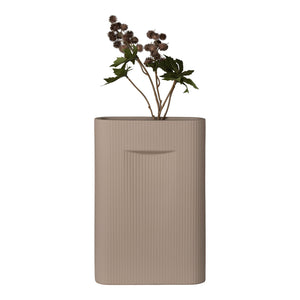 Vaza ceramica maro 24x8,5x35,5 cm House Nordic