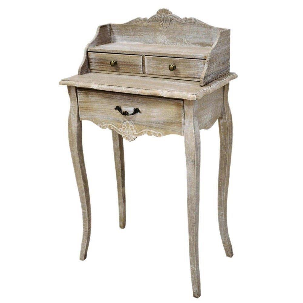 Masa Machiaj Picioare Sculptate din Lemn de Paulownia Livin Hill