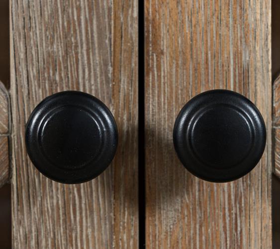 Comoda Hampton din Lemn de Acacia cu Fronturi din Sticla Livin Hill