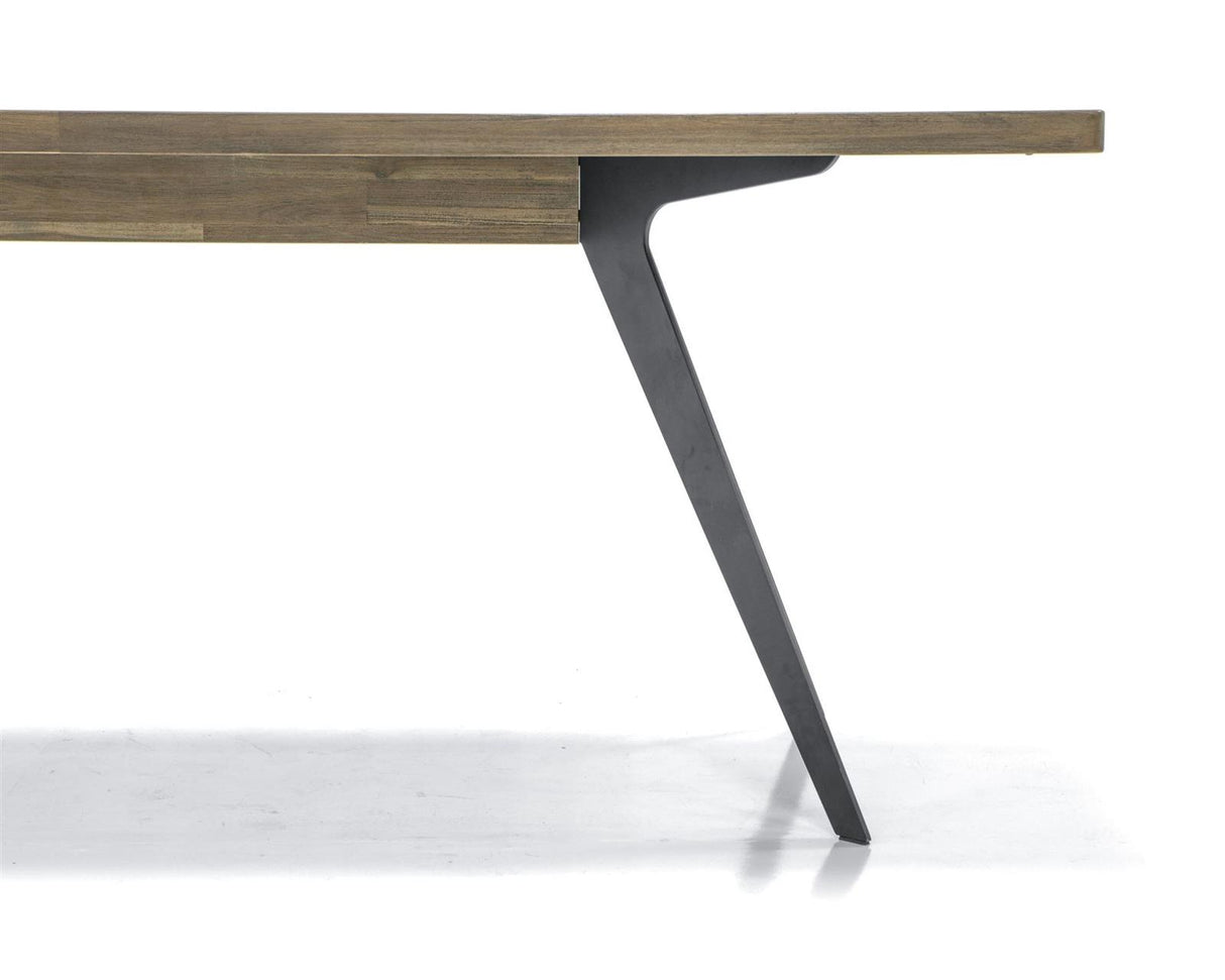 Masa de Dining din Lemn de Acacia cu Picioare Metalice Livin Hill