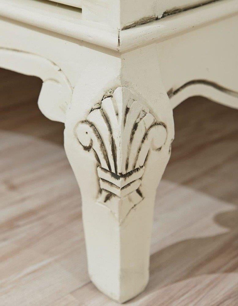 Biblioteca Provensala Crem cu Coroana Maro Patinata Livin Hill