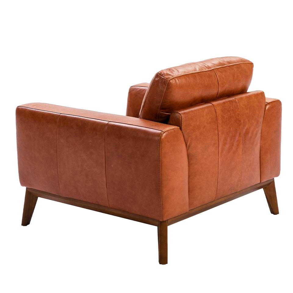 Fotoliu Tapitat din Piele de Bivol Angel Cerda