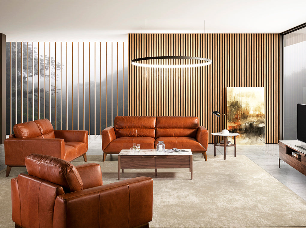 Fotoliu Tapitat din Piele de Bivol Angel Cerda