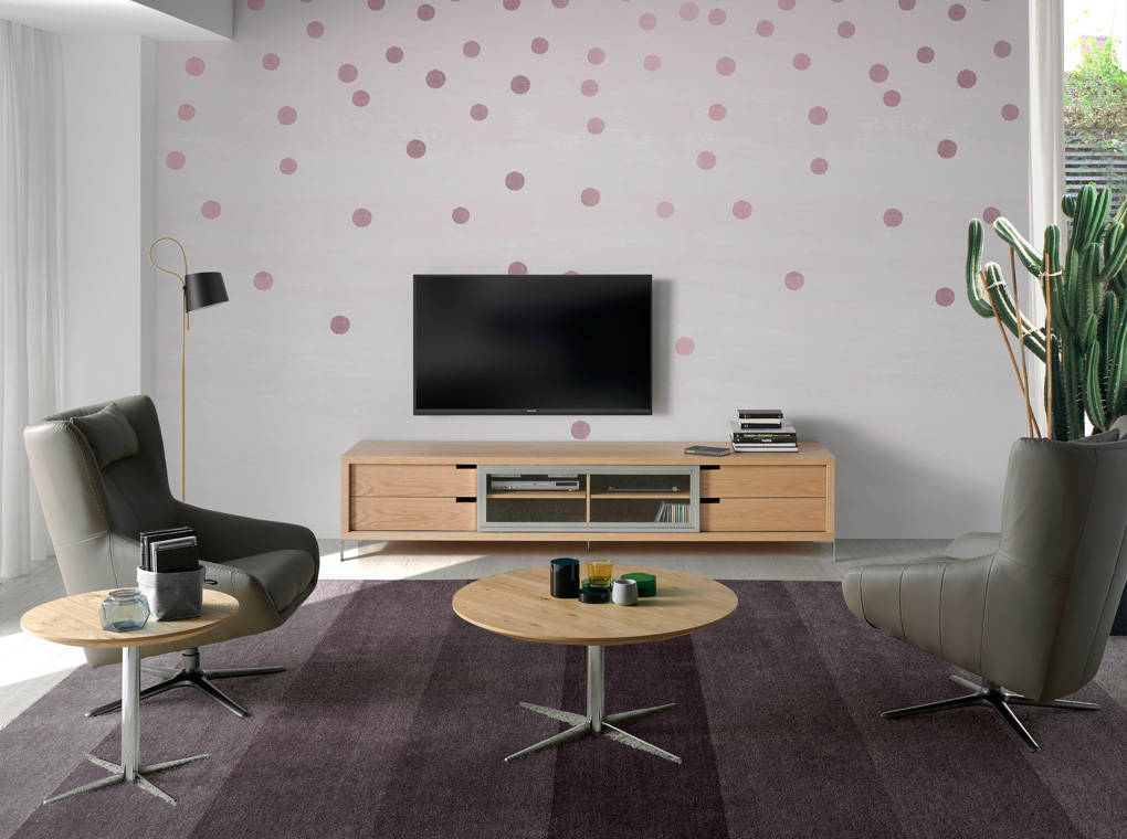 Fotoliu Pivotant din Piele Ecologica cu Perna Angel Cerda