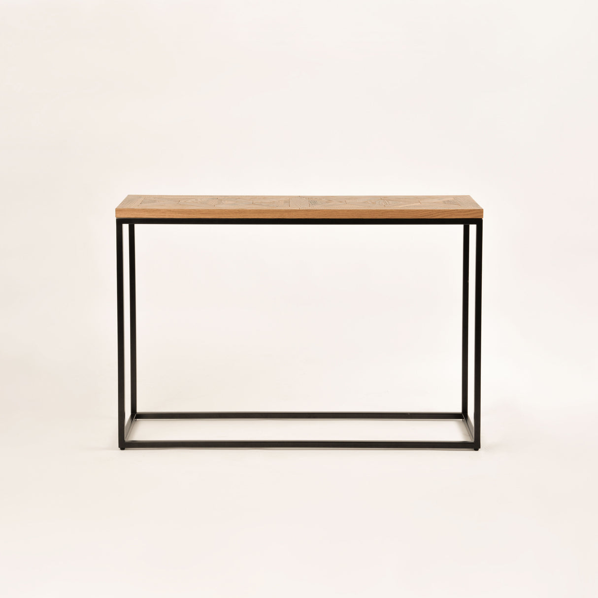 Consola din Stejar cu Suport Metalic Livin Hill