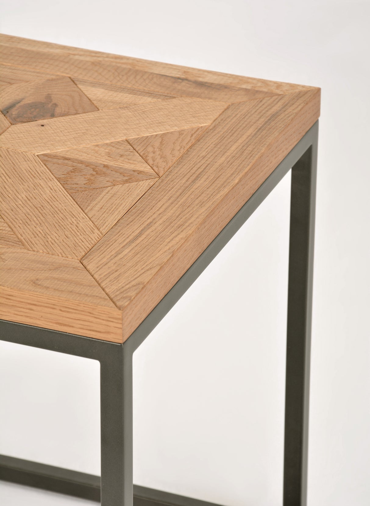 Masuta de Cafea Loft Stejar cu Structura Metalica Livin Hill