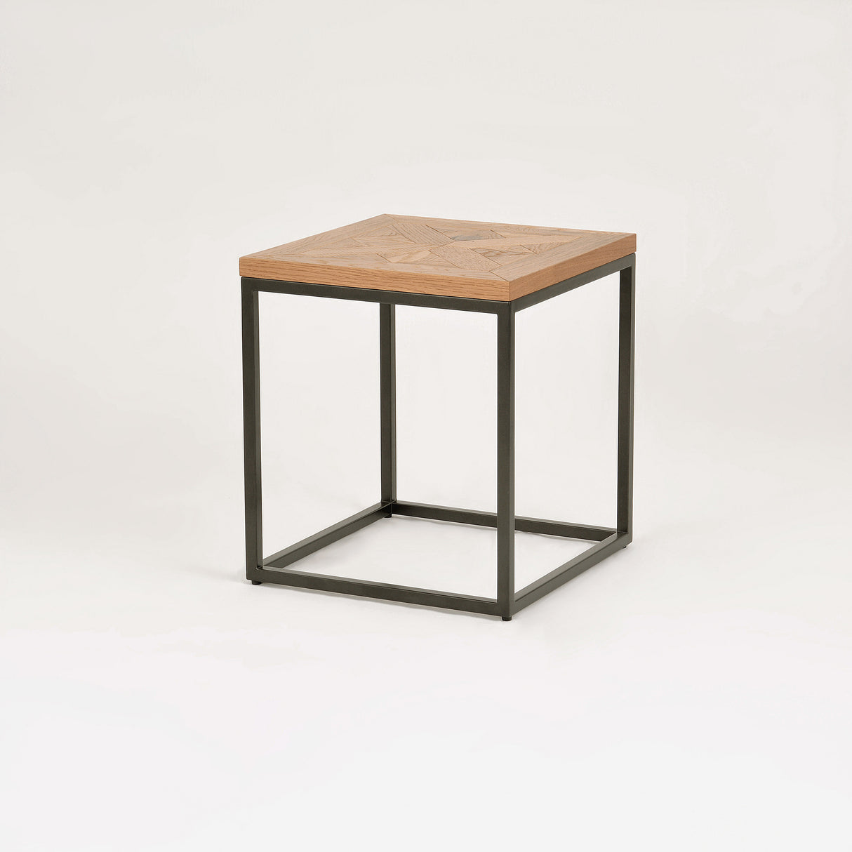 Masuta de Cafea Loft Stejar cu Structura Metalica Livin Hill