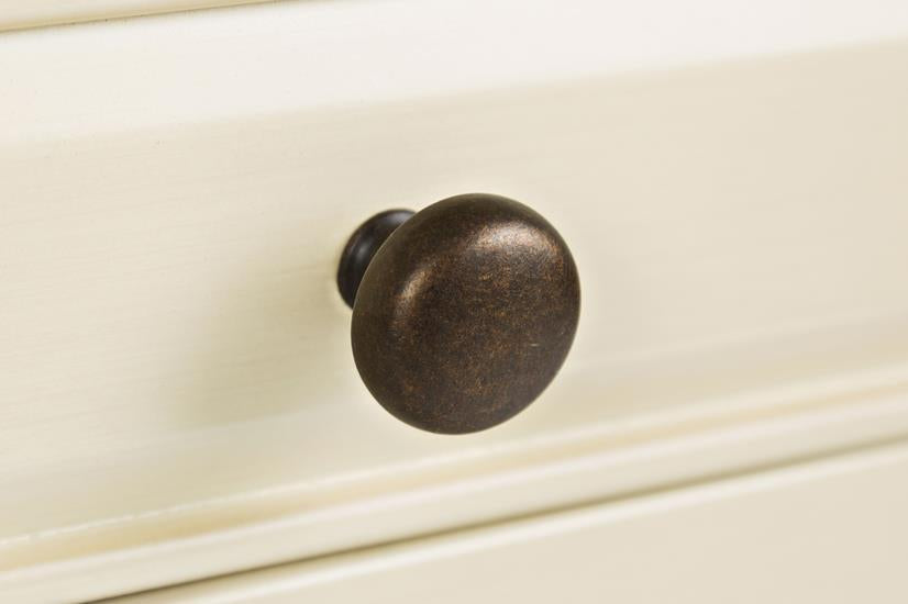 Noptiera din Lemn de Acacia cu Usi Ornamentale Livin Hill