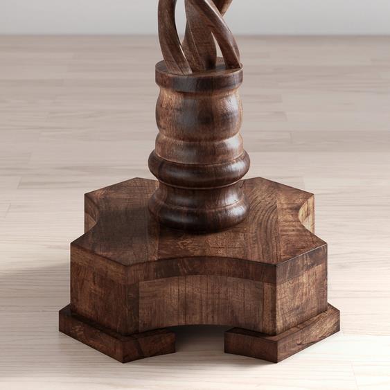 Masuta de Cafea din Lemn cu Picior Spiralat Livin Hill