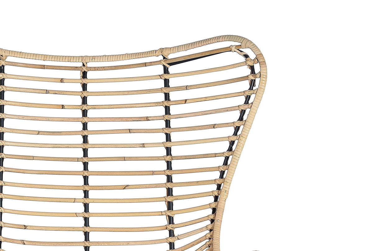 Set de 2 Scaune din Ratan cu Perne Incluse Giner y Colomer