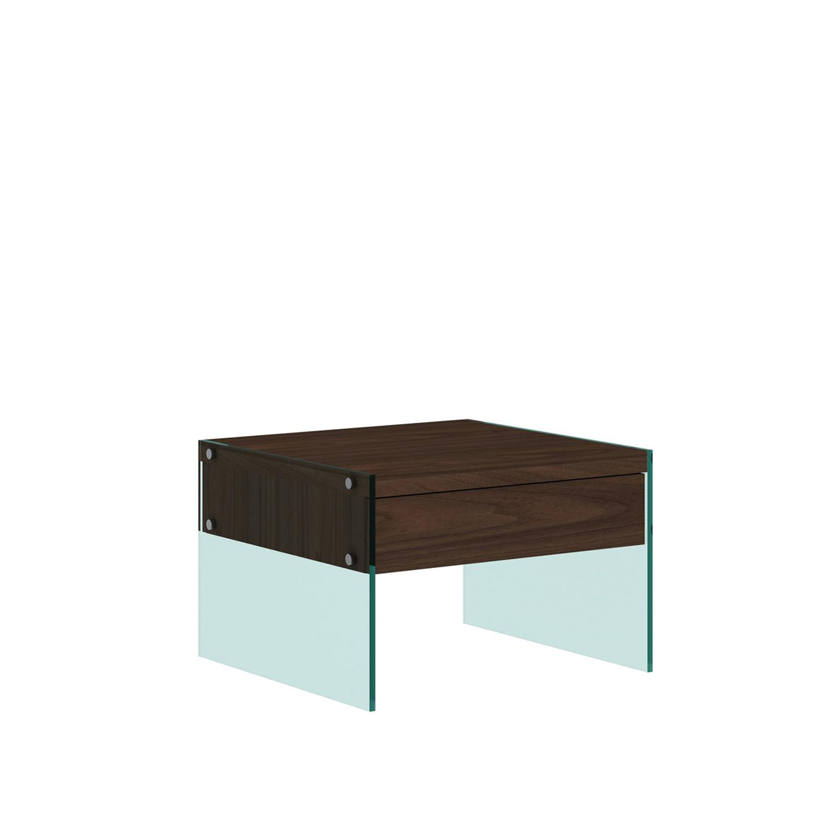 Comoda din Nuc cu Picioare din Sticla Securizata Livin Hill