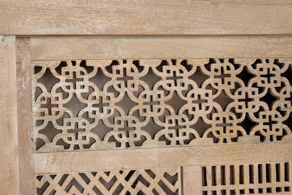 Dulap cu Usi Glisante din Lemn de Tek si Baza Metalica Giner y Colomer