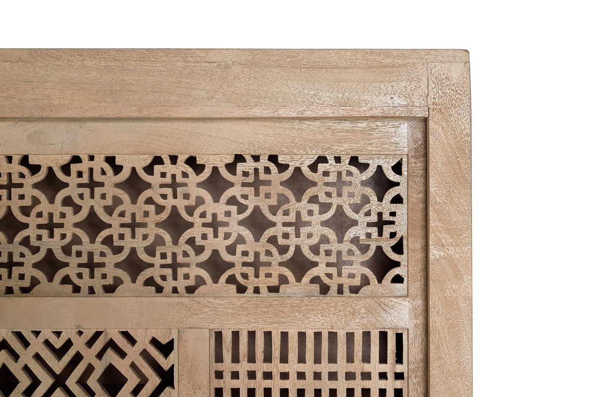 Dulap cu Usi Glisante din Lemn de Tek si Baza Metalica Giner y Colomer