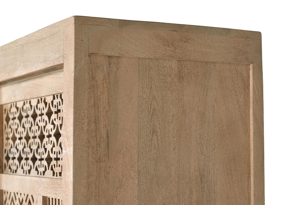 Dulap cu Usi Glisante din Lemn de Tek si Baza Metalica Giner y Colomer