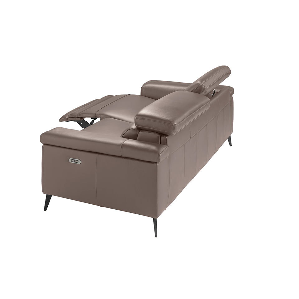 Canapea cu trei locuri din piele de vaca Angel Cerda