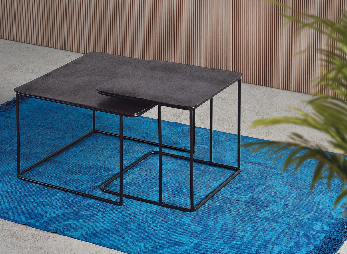 Set de 2 Măsuțe Cafea Taylor din Lemn Masiv pentru Decorul Casei Tale Giner y Colomer