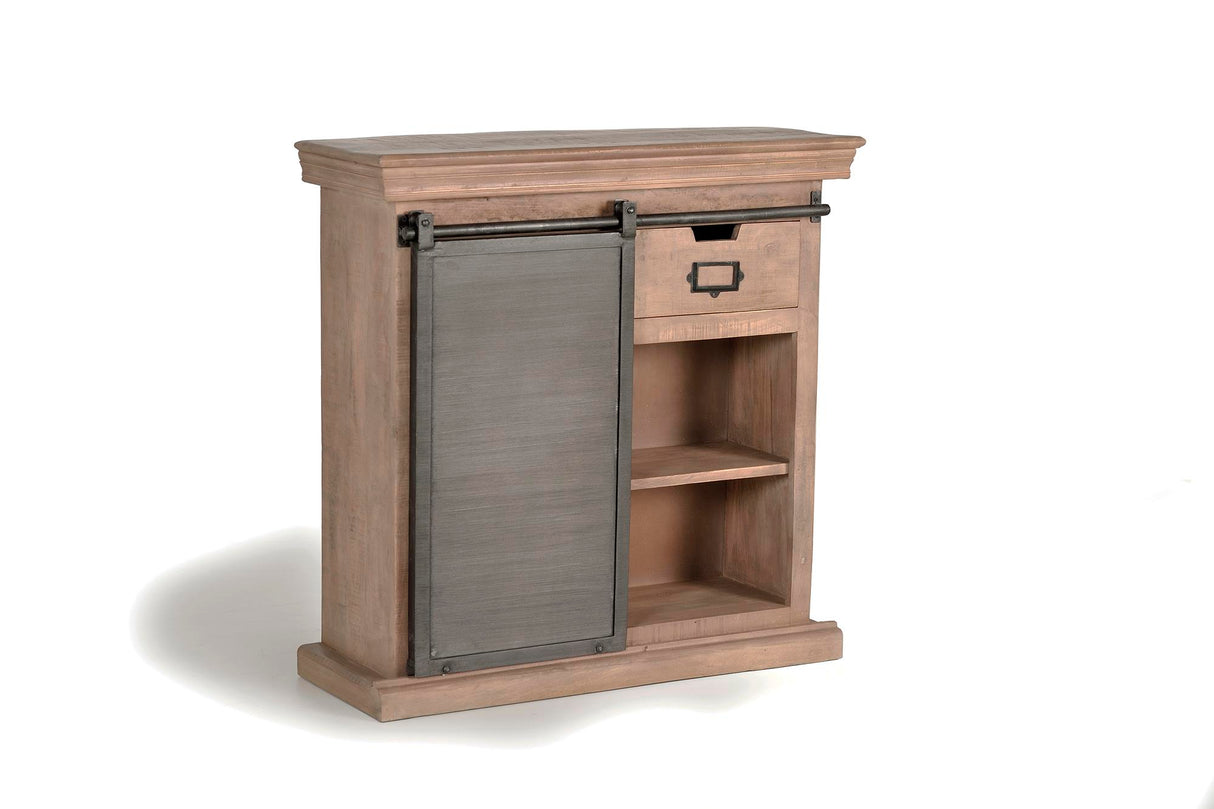 Comoda Industriala din Lemn de Mango si Metal Giner y Colomer