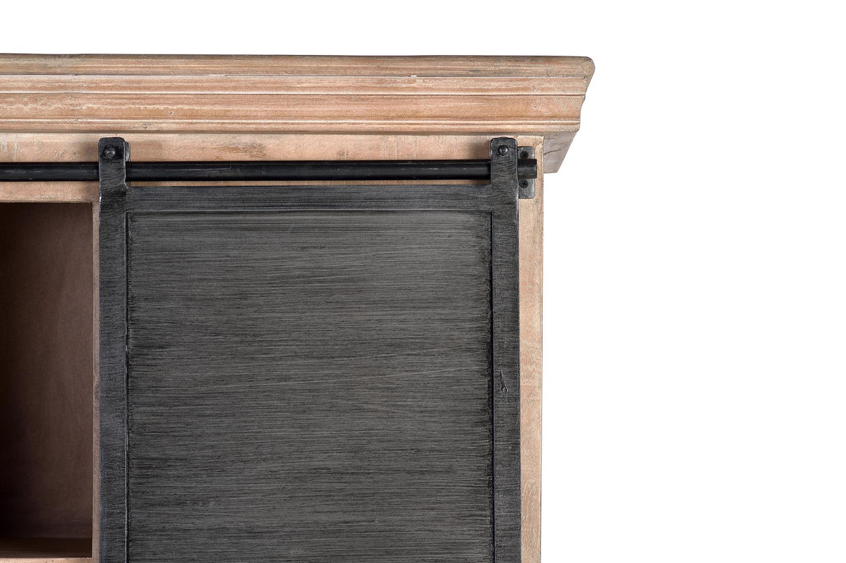 Biblioteca Industriala din Lemn de Mango si Metal Giner y Colomer