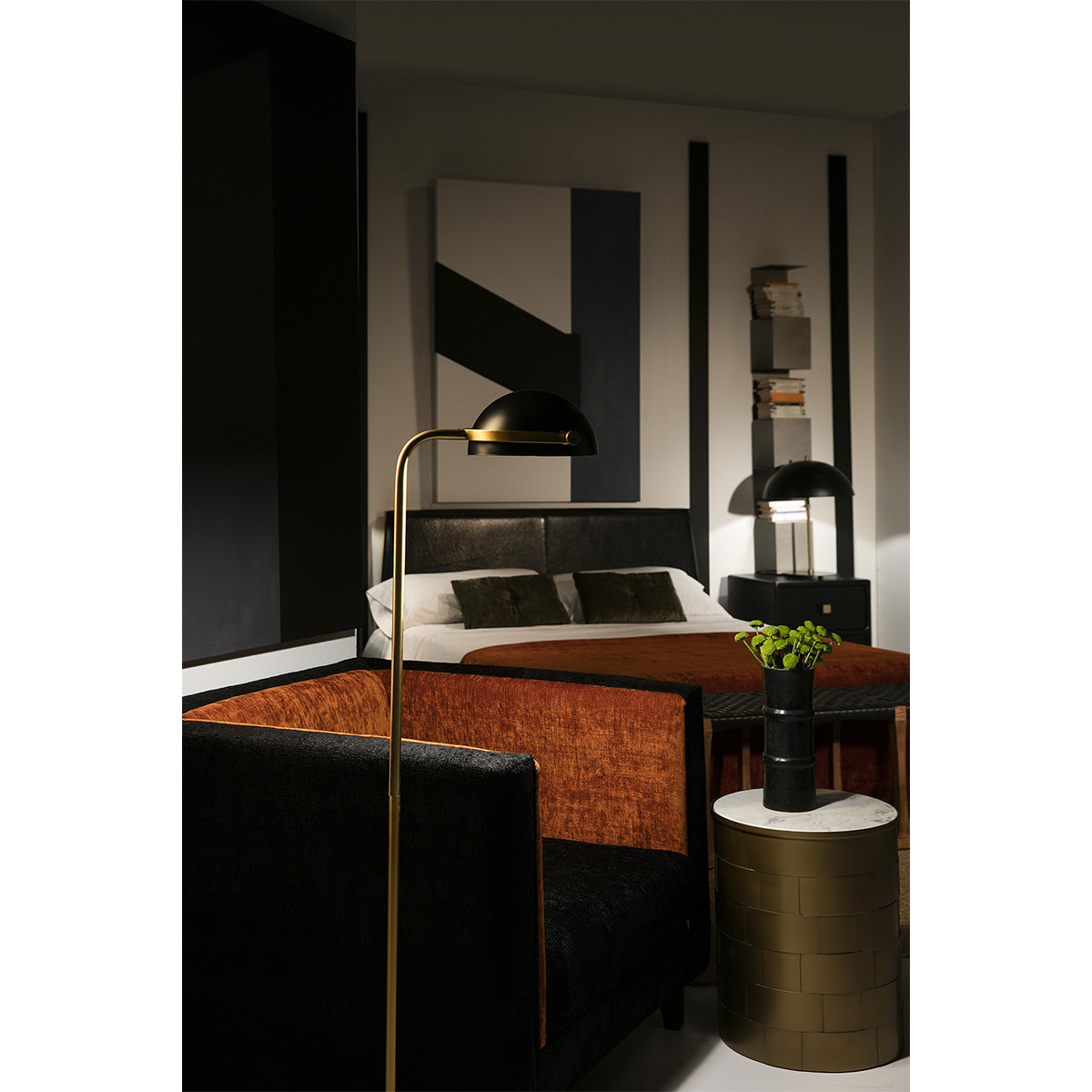 Lampadar de Podea cu Abajur Design Modern Thai Natura