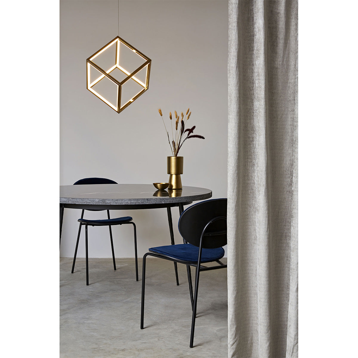 Lustra din Metal Auriu Modern Thai Natura