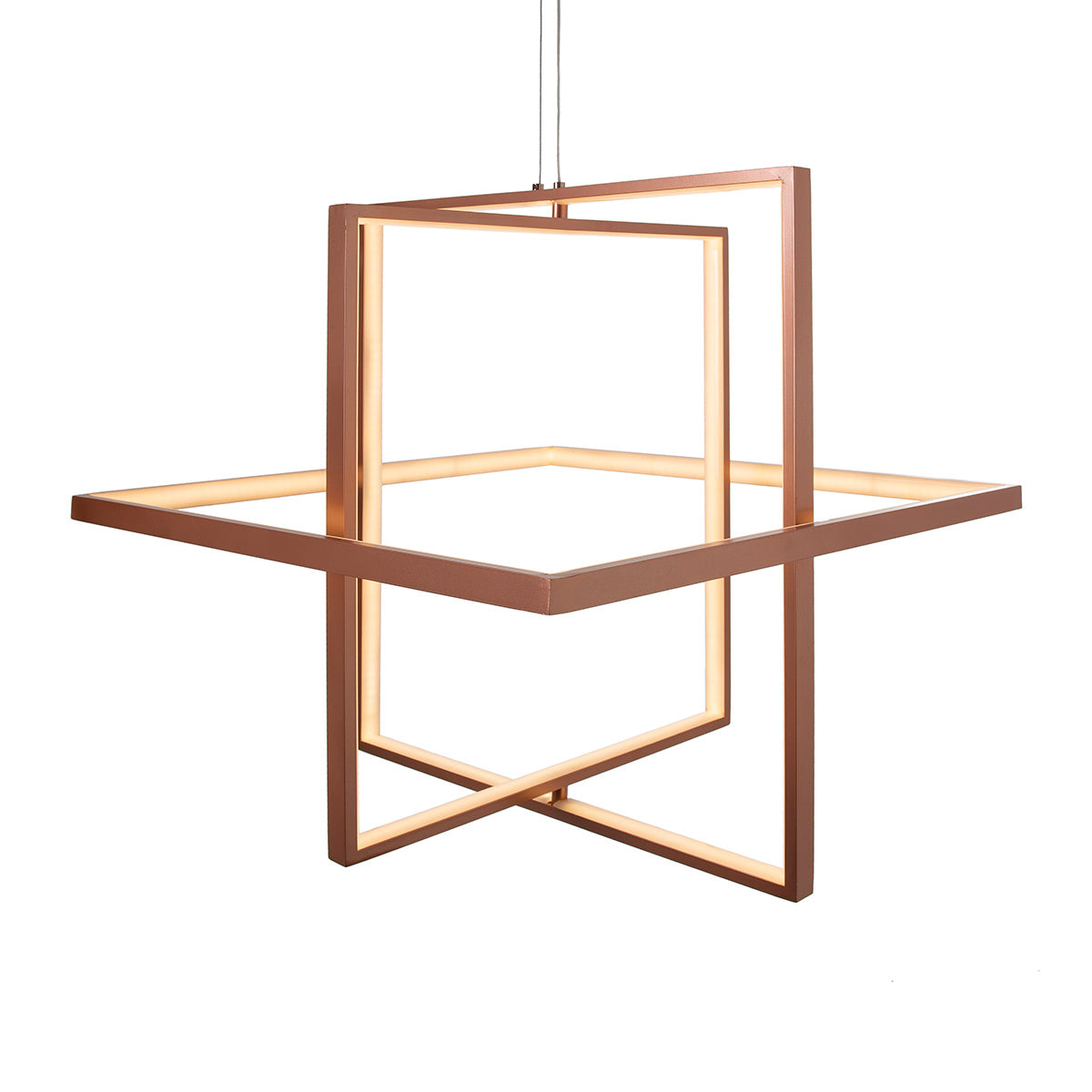 Lustra din Metal Cupru Thai Natura