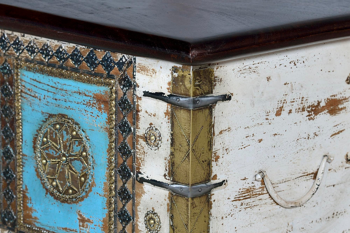 Cufar din Lemn de Mango cu Capac Deschis Giner y Colomer