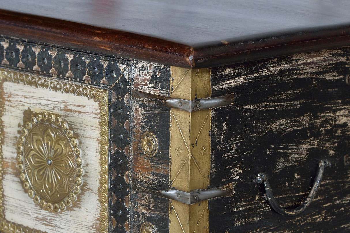 Cufar din Lemn de Mango cu Capac Deschis Giner y Colomer