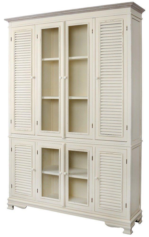Dulap Provence cu Shutters si Picioare Sculptate Livin Hill