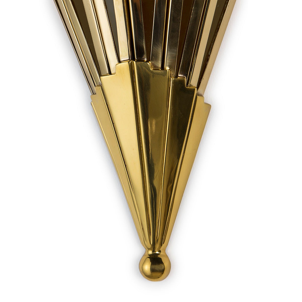 Lampa de Perete Acrilica Maro Metal Aurit Modern Thai Natura