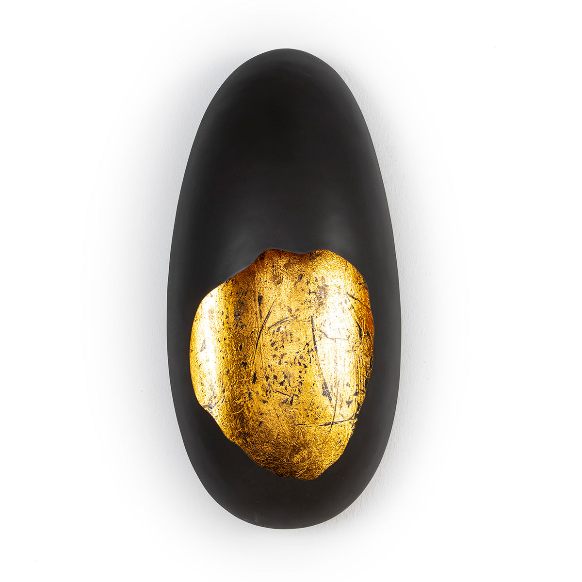 Aplica de Perete Metal Negru Auriu Thai Natura