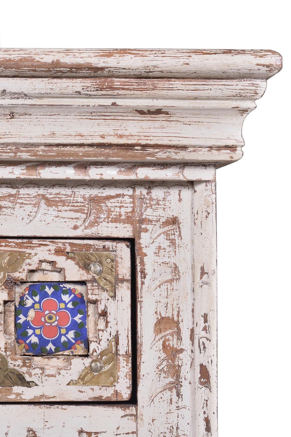 Noptiera cu 3 Sertare din Lemn de Mango Giner y Colomer