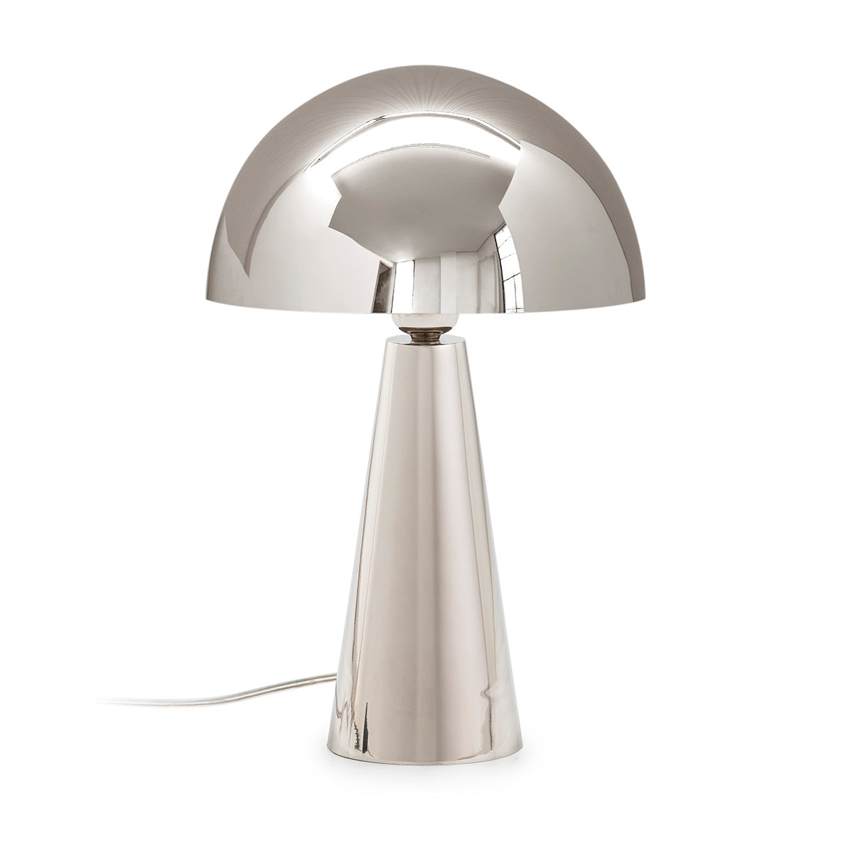 Veioza din Metal Nichelat Modern Thai Natura