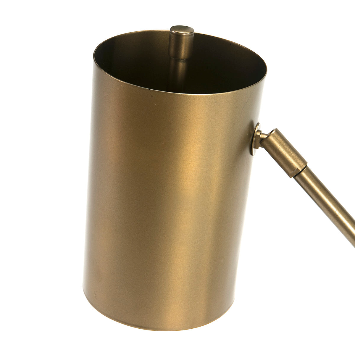 Veioza Marmura Alba Metal Auriu Thai Natura