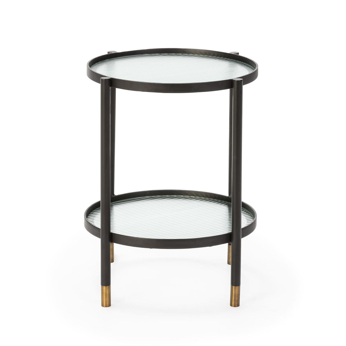 Masa Laterala Metal Sticla Thai Natura